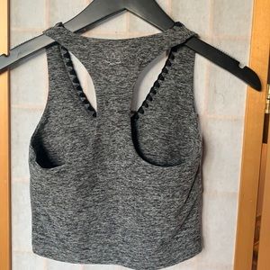 Cropped workout top